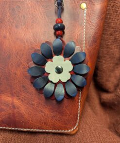 Independence Day Celebration Leather Purse Charm-#290