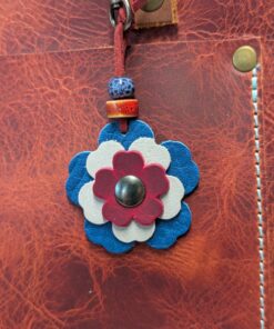 Independence Day Celebration Leather Purse Charm-#295