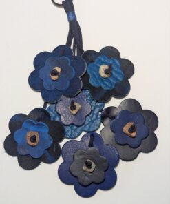 Alternative view of RESERVED LISTING FOR MICHELLE S. ONLY-Custom Smell the Sweet Flowers Leather Purse Charm