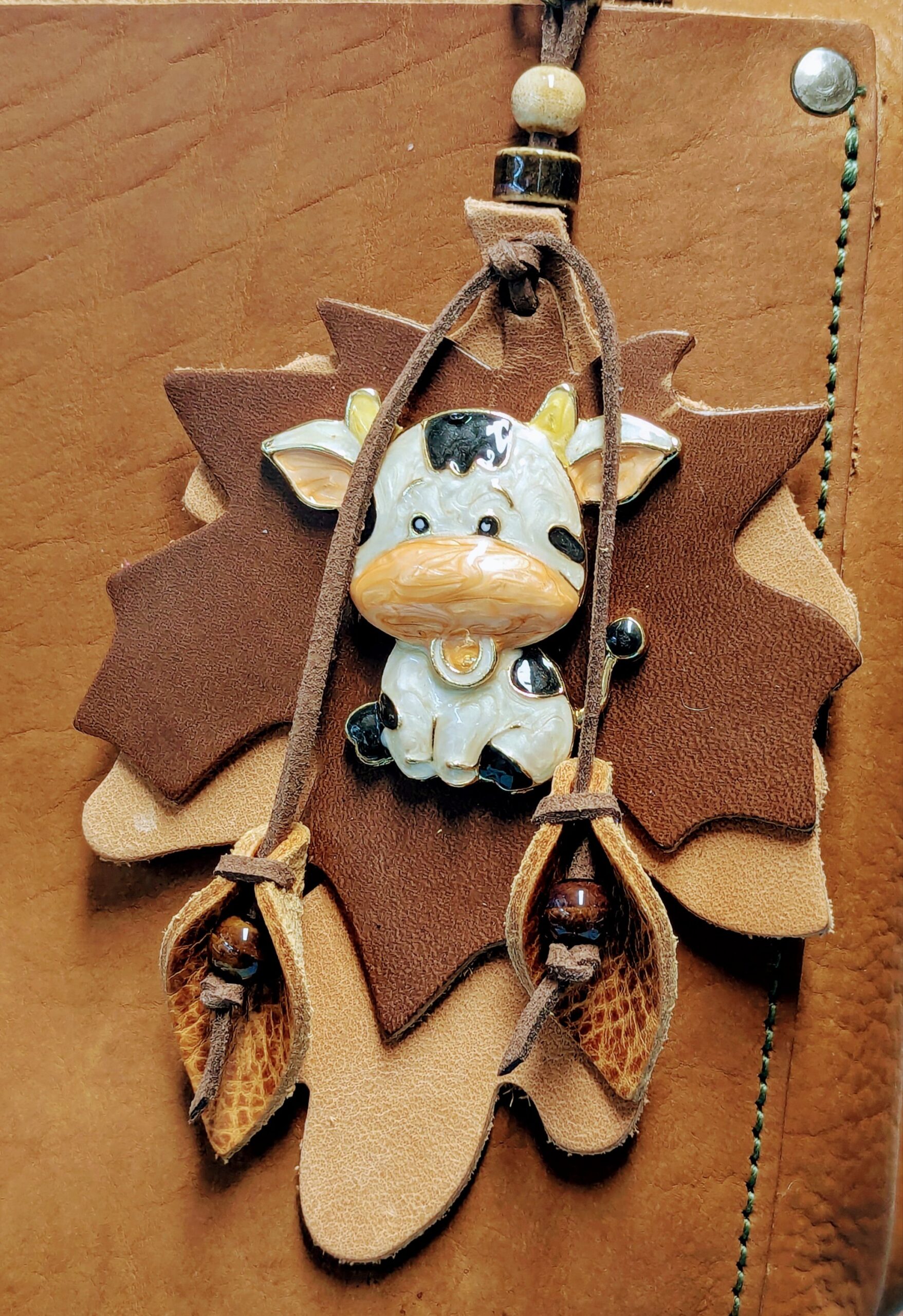 Fall Vibes Purse Charm-#481