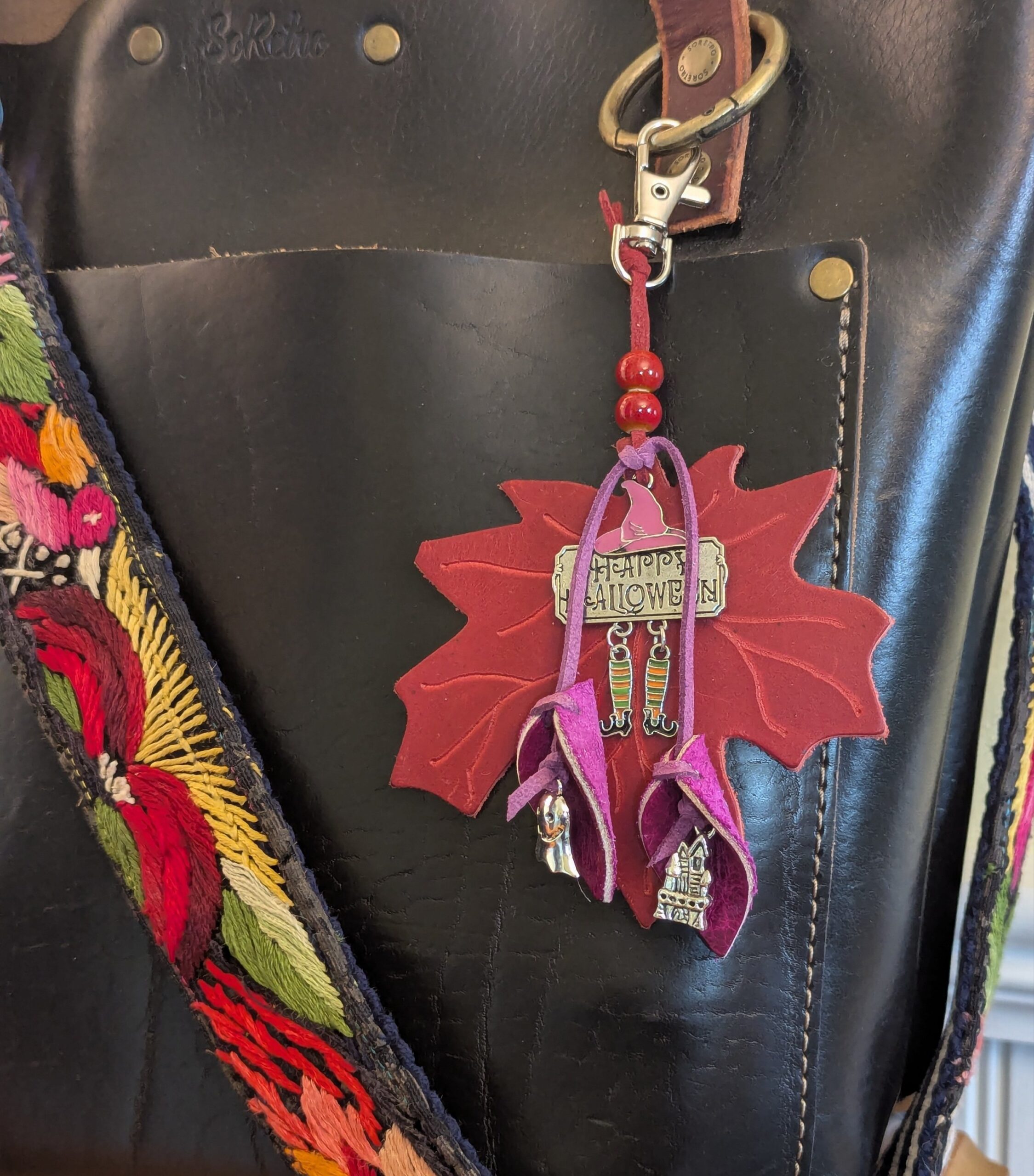 Fall Vibes Purse Charm-#476 - Image 2