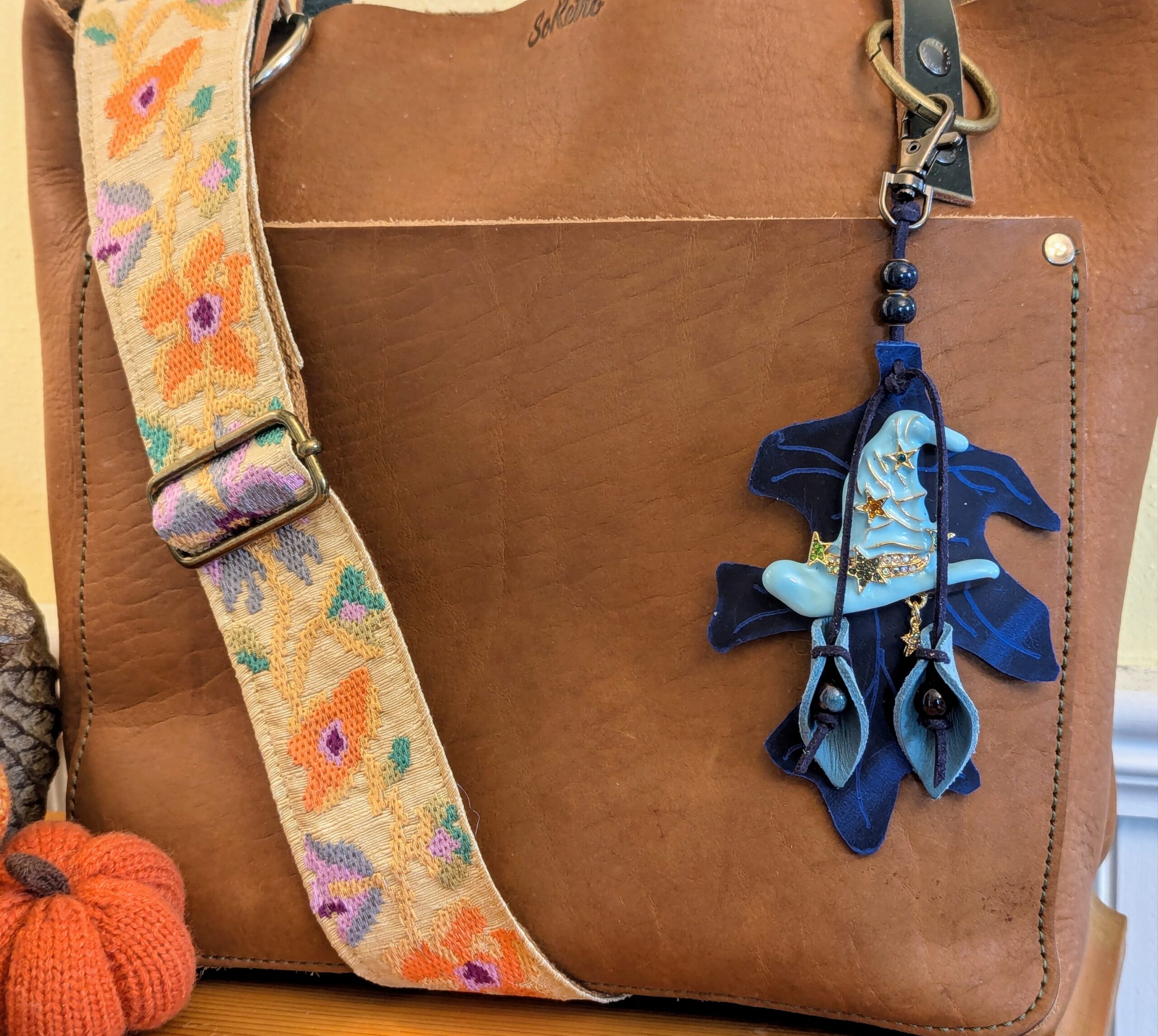 Fall Vibes Purse Charm-#477 - Image 2