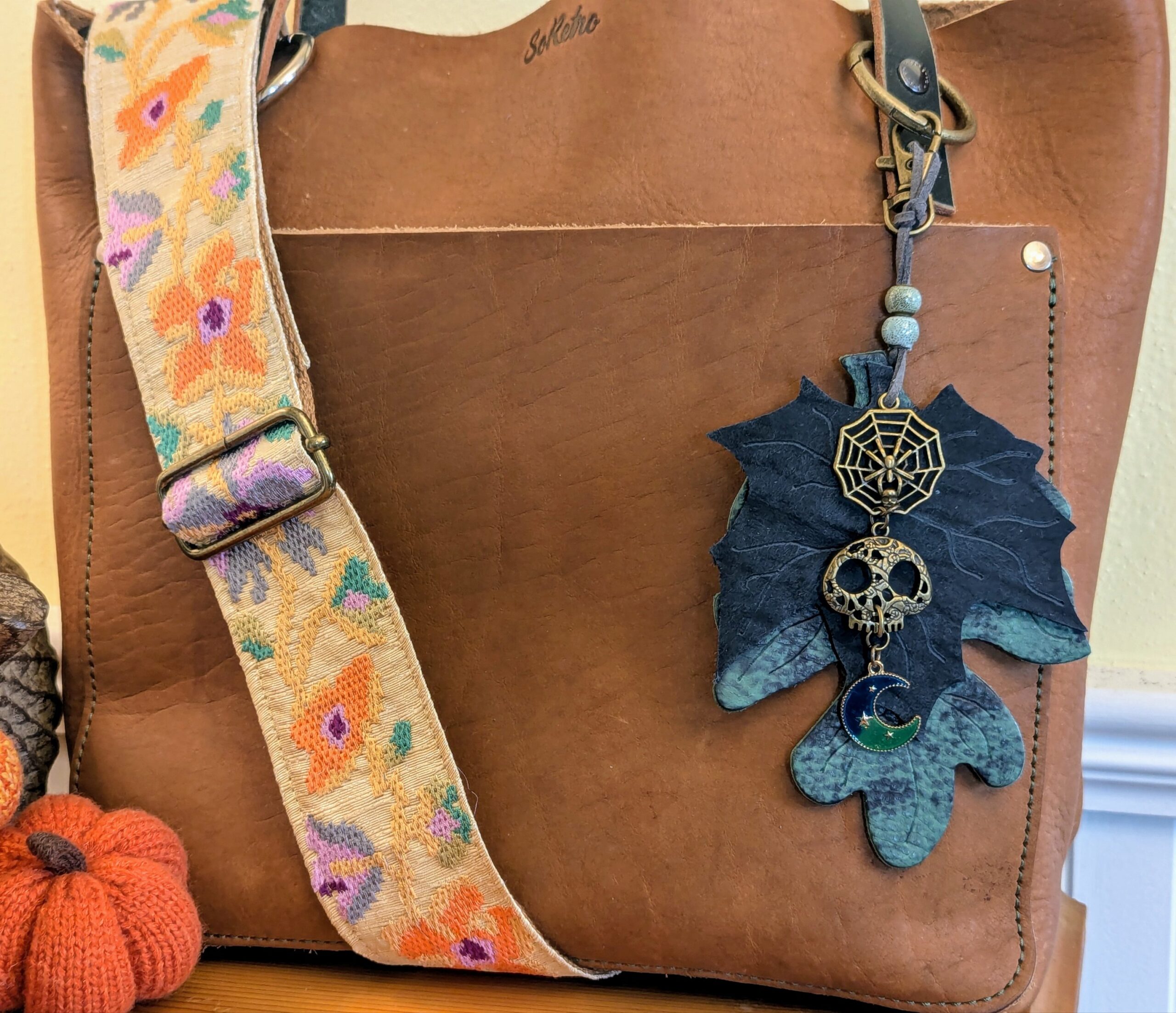 Fall Vibes Purse Charm-#479 - Image 2