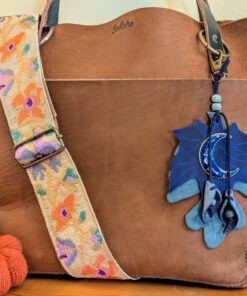 Alternative view of RESERVED LISTING FOR HEATHER H. ONLY-Custom Fall Vibes Purse Charm-#480a