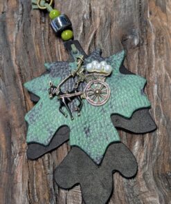 Donkey Cart Fall Vibes Purse Charm-#503