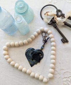 "Triple Hearts" Mini Purse Charm-#613