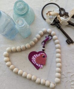 "Triple Hearts" Mini Purse Charm-#612