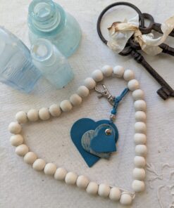 "Triple Hearts" Mini Purse Charm-#609