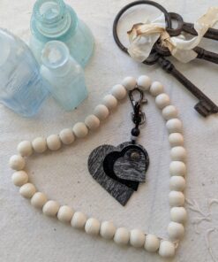 "Triple Hearts" Mini Purse Charm-#620