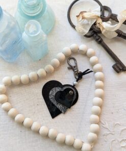 "Triple Hearts" Mini Purse Charm-#622