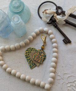 "Triple Hearts" Mini Purse Charm-#605