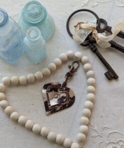 "Triple Up Hearts" Mini Purse Charm-#604