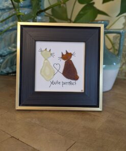 Sea Glass "You're purrfect"....