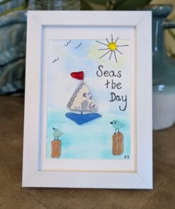 Sea Glass "Seas the Day"....