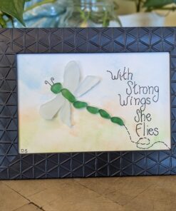 Sea Glass Dragonfly