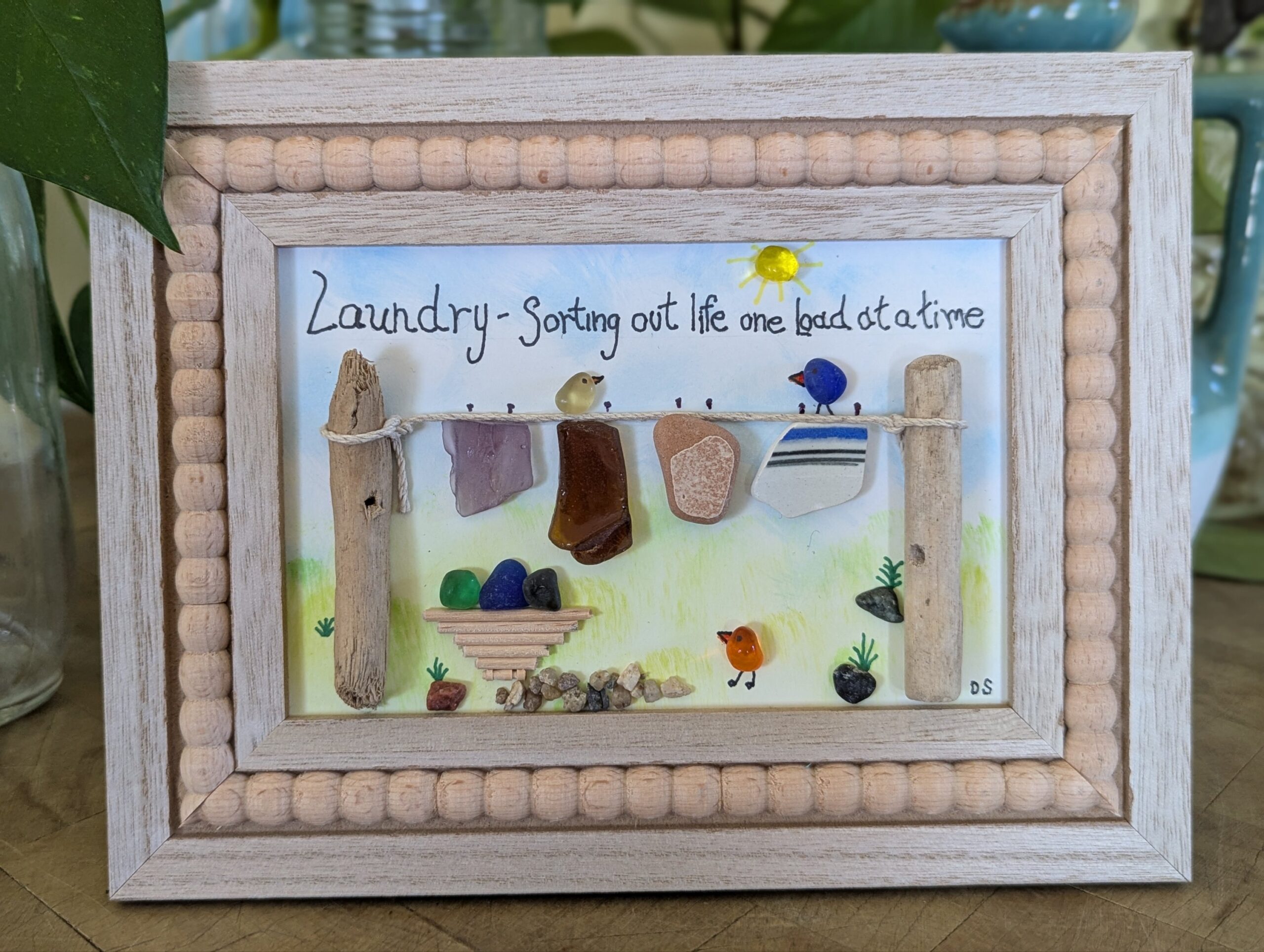 Sea Glass "Laundry Day Life"....