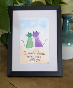 Sea Glass "Nine Lives"...