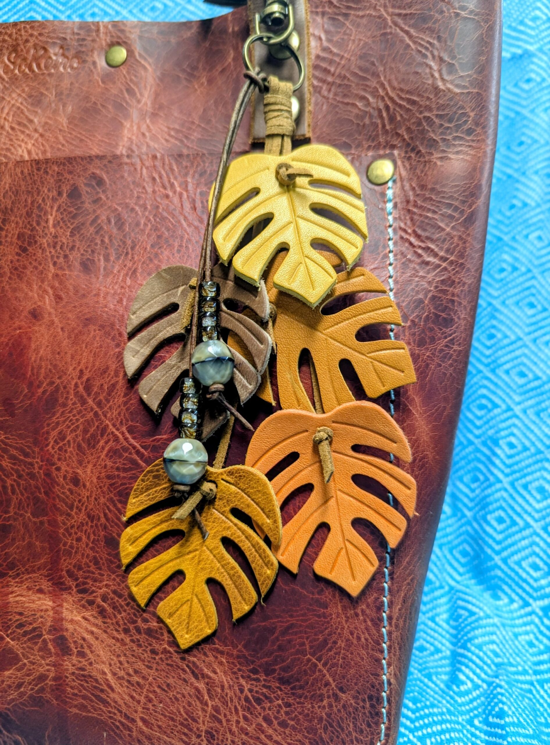 Monstera Muse Purse Charm-#699