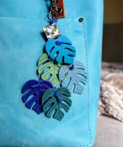 Monstera Muse Purse Charm-#703