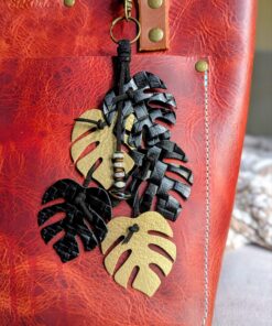 Monstera Muse Purse Charm-#705