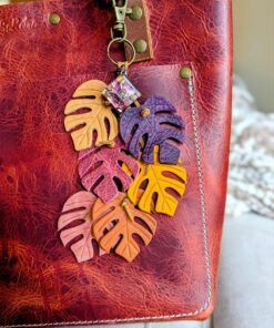 Monstera Muse Purse Charm-#707