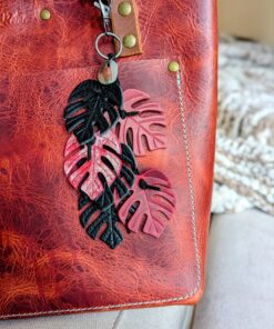 Monstera Muse Purse Charm-#708