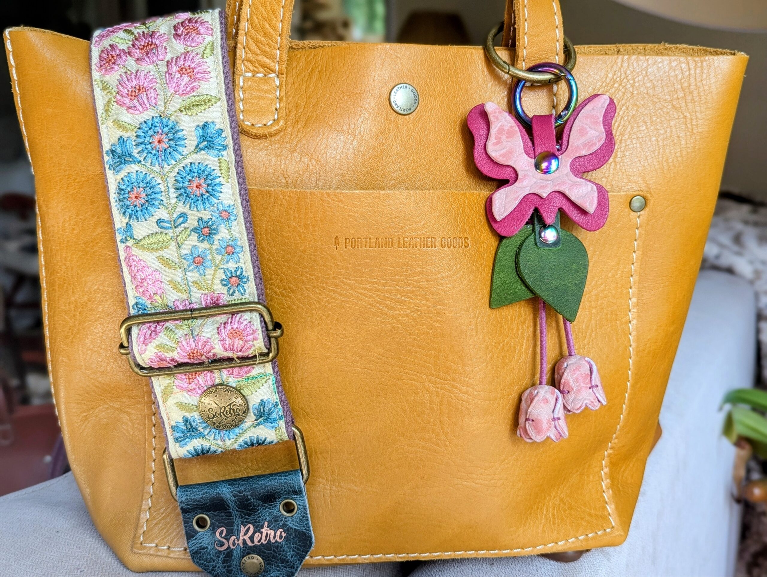 Butterfly Baby Purse Charm-#718
