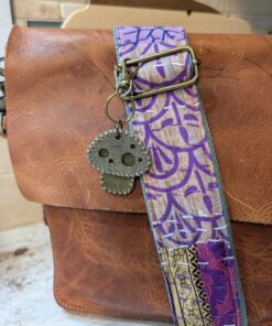 Adorable Mushroon Leather Purse Charm-#806