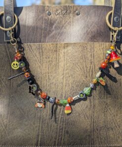 NEW Halloween Necklace Purse Charm-#828