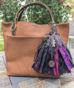 Halloween Fun Sari Silk Purse Charm-#834