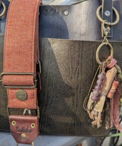 Alternative view of Rustic Wanderer Artisan Purse Charm-#868