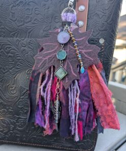 Halloween Fun Sari Silk Purse Charm-#844