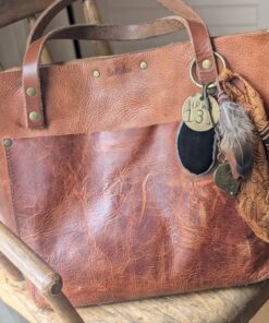 Alternative view of Vintage Wanderer Purse Charm-#855