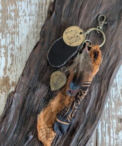 Vintage Wanderer Purse Charm-#855