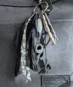 Monochrome Muse Artisan Purse Charm-#858