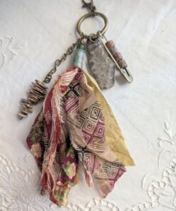 Rustic Relics Artisan Purse Charm-#859