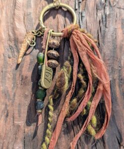Alternative view of Rustic and Relics Artisan Purse Charm-#865