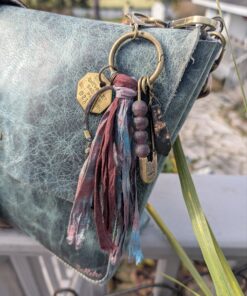 Alternative view of Vintage Foundry Artisan Purse Charm-#869