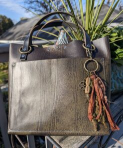 Alternative view of Rustic Reverie Artisan Purse Charm-#866